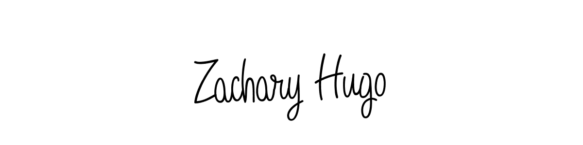 How to Draw Zachary Hugo signature style? Angelique-Rose-font-FFP is a latest design signature styles for name Zachary Hugo. Zachary Hugo signature style 5 images and pictures png