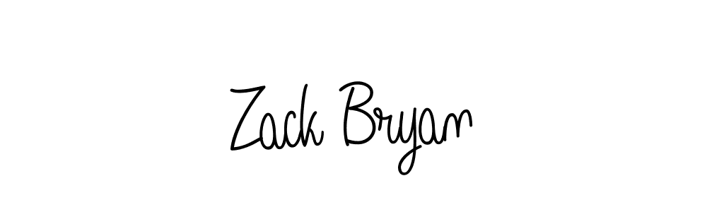 Make a beautiful signature design for name Zack Bryan. Use this online signature maker to create a handwritten signature for free. Zack Bryan signature style 5 images and pictures png