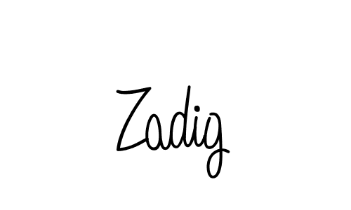 Also we have Zadig name is the best signature style. Create professional handwritten signature collection using Angelique-Rose-font-FFP autograph style. Zadig signature style 5 images and pictures png