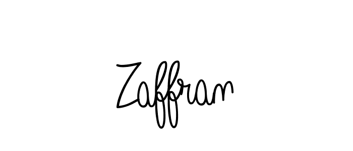 You should practise on your own different ways (Angelique-Rose-font-FFP) to write your name (Zaffran) in signature. don't let someone else do it for you. Zaffran signature style 5 images and pictures png