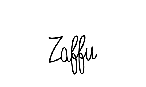 The best way (Angelique-Rose-font-FFP) to make a short signature is to pick only two or three words in your name. The name Zaffu include a total of six letters. For converting this name. Zaffu signature style 5 images and pictures png
