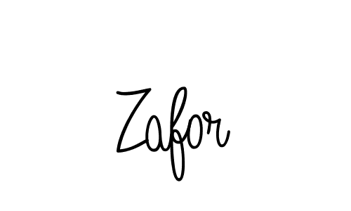 You should practise on your own different ways (Angelique-Rose-font-FFP) to write your name (Zafor) in signature. don't let someone else do it for you. Zafor signature style 5 images and pictures png