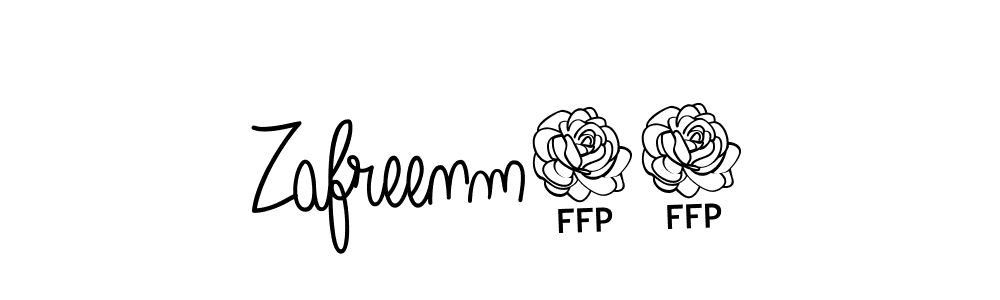 How to make Zafreenm14 signature? Angelique-Rose-font-FFP is a professional autograph style. Create handwritten signature for Zafreenm14 name. Zafreenm14 signature style 5 images and pictures png