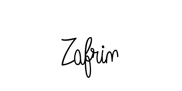 You should practise on your own different ways (Angelique-Rose-font-FFP) to write your name (Zafrin) in signature. don't let someone else do it for you. Zafrin signature style 5 images and pictures png