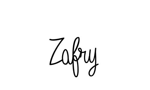 The best way (Angelique-Rose-font-FFP) to make a short signature is to pick only two or three words in your name. The name Zafry include a total of six letters. For converting this name. Zafry signature style 5 images and pictures png