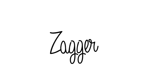 How to make Zagger signature? Angelique-Rose-font-FFP is a professional autograph style. Create handwritten signature for Zagger name. Zagger signature style 5 images and pictures png