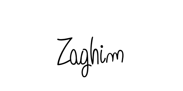 How to make Zaghim signature? Angelique-Rose-font-FFP is a professional autograph style. Create handwritten signature for Zaghim name. Zaghim signature style 5 images and pictures png