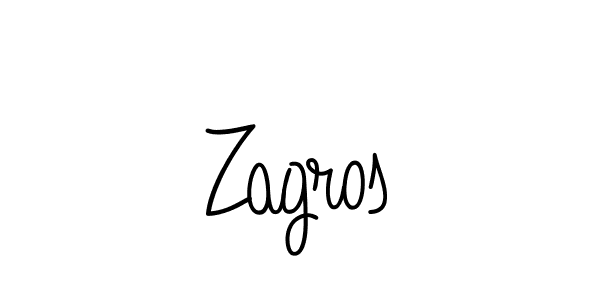 Zagros stylish signature style. Best Handwritten Sign (Angelique-Rose-font-FFP) for my name. Handwritten Signature Collection Ideas for my name Zagros. Zagros signature style 5 images and pictures png