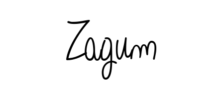 Enhance your business communications with Zagum signature in Angelique-Rose-font-FFP lettering. Clean, modern, and universally compatible. Zagum signature style 5 images and pictures png