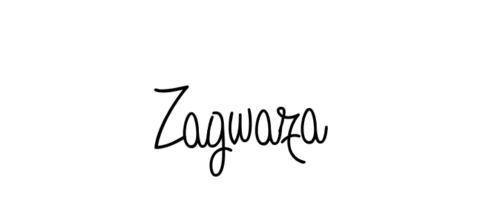Also we have Zagwaza name is the best signature style. Create professional handwritten signature collection using Angelique-Rose-font-FFP autograph style. Zagwaza signature style 5 images and pictures png