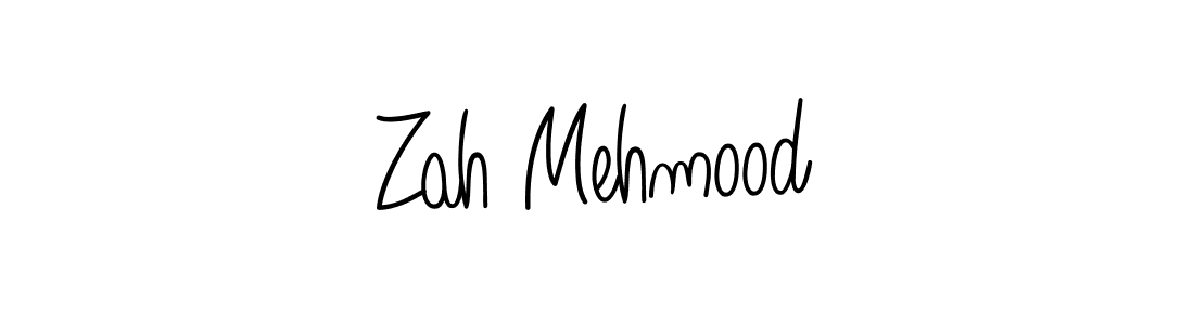 How to make Zah Mehmood signature? Angelique-Rose-font-FFP is a professional autograph style. Create handwritten signature for Zah Mehmood name. Zah Mehmood signature style 5 images and pictures png