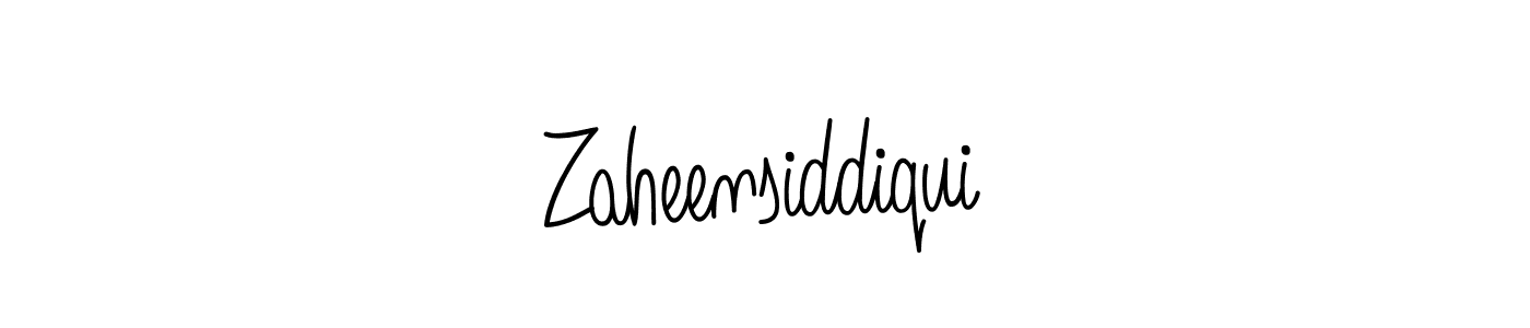 Make a short Zaheensiddiqui signature style. Manage your documents anywhere anytime using Angelique-Rose-font-FFP. Create and add eSignatures, submit forms, share and send files easily. Zaheensiddiqui signature style 5 images and pictures png