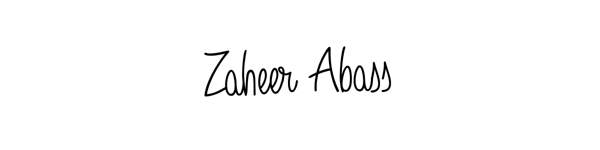 Make a short Zaheer Abass signature style. Manage your documents anywhere anytime using Angelique-Rose-font-FFP. Create and add eSignatures, submit forms, share and send files easily. Zaheer Abass signature style 5 images and pictures png