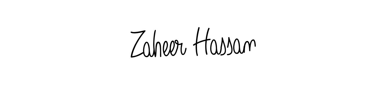 You can use this online signature creator to create a handwritten signature for the name Zaheer Hassan. This is the best online autograph maker. Zaheer Hassan signature style 5 images and pictures png