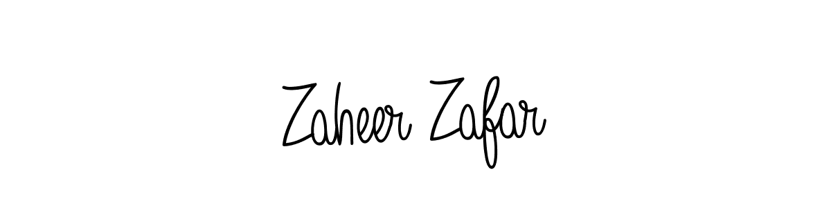 if you are searching for the best signature style for your name Zaheer Zafar. so please give up your signature search. here we have designed multiple signature styles  using Angelique-Rose-font-FFP. Zaheer Zafar signature style 5 images and pictures png