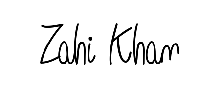 Get inspired by this graceful Angelique-Rose-font-FFP signature style for name Zahi Khan. Smooth loops and balanced proportions for everyday use. Zahi Khan signature style 5 images and pictures png