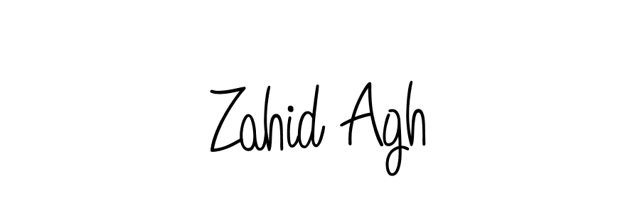 Here are the top 10 professional signature styles for the name Zahid Agh. These are the best autograph styles you can use for your name. Zahid Agh signature style 5 images and pictures png