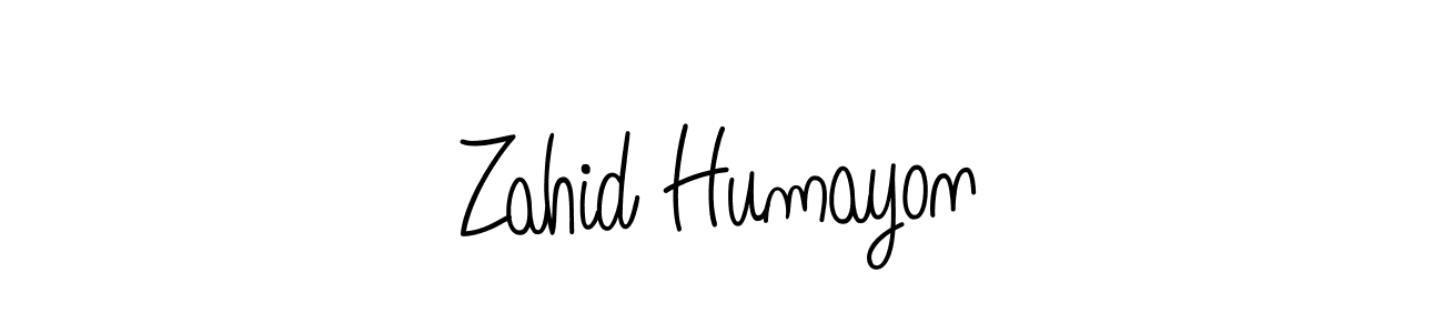 Once you've used our free online signature maker to create your best signature Angelique-Rose-font-FFP style, it's time to enjoy all of the benefits that Zahid Humayon name signing documents. Zahid Humayon signature style 5 images and pictures png