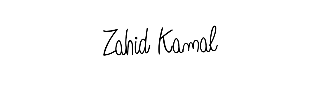 Make a short Zahid Kamal signature style. Manage your documents anywhere anytime using Angelique-Rose-font-FFP. Create and add eSignatures, submit forms, share and send files easily. Zahid Kamal signature style 5 images and pictures png