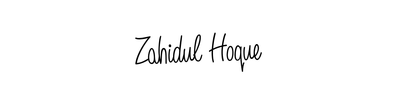 Make a beautiful signature design for name Zahidul Hoque. Use this online signature maker to create a handwritten signature for free. Zahidul Hoque signature style 5 images and pictures png