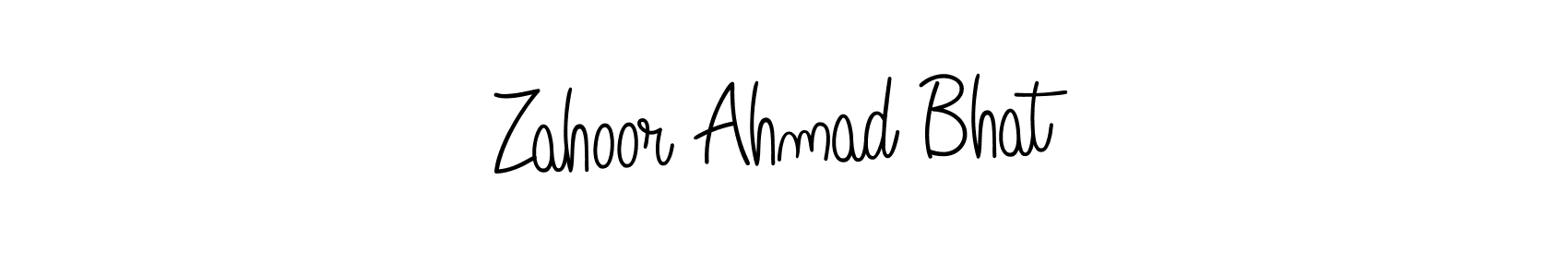 Also we have Zahoor Ahmad Bhat name is the best signature style. Create professional handwritten signature collection using Angelique-Rose-font-FFP autograph style. Zahoor Ahmad Bhat signature style 5 images and pictures png