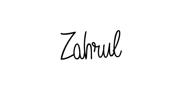 The best way (Angelique-Rose-font-FFP) to make a short signature is to pick only two or three words in your name. The name Zahrul include a total of six letters. For converting this name. Zahrul signature style 5 images and pictures png