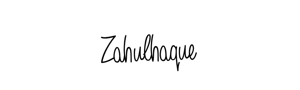 Also we have Zahulhaque name is the best signature style. Create professional handwritten signature collection using Angelique-Rose-font-FFP autograph style. Zahulhaque signature style 5 images and pictures png