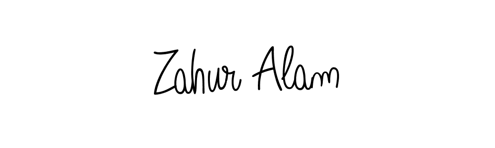 Zahur Alam stylish signature style. Best Handwritten Sign (Angelique-Rose-font-FFP) for my name. Handwritten Signature Collection Ideas for my name Zahur Alam. Zahur Alam signature style 5 images and pictures png