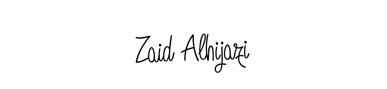Here are the top 10 professional signature styles for the name Zaid Alhijazi. These are the best autograph styles you can use for your name. Zaid Alhijazi signature style 5 images and pictures png