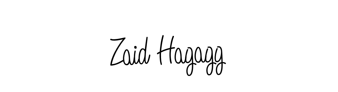 You should practise on your own different ways (Angelique-Rose-font-FFP) to write your name (Zaid Hagagg) in signature. don't let someone else do it for you. Zaid Hagagg signature style 5 images and pictures png