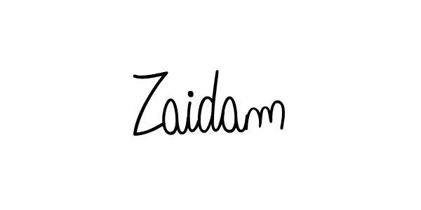 Angelique-Rose-font-FFP is a professional signature style that is perfect for those who want to add a touch of class to their signature. It is also a great choice for those who want to make their signature more unique. Get Zaidam name to fancy signature for free. Zaidam signature style 5 images and pictures png