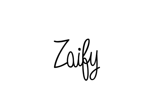 You should practise on your own different ways (Angelique-Rose-font-FFP) to write your name (Zaify) in signature. don't let someone else do it for you. Zaify signature style 5 images and pictures png