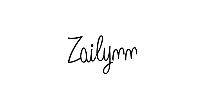 It looks lik you need a new signature style for name Zailynn. Design unique handwritten (Angelique-Rose-font-FFP) signature with our free signature maker in just a few clicks. Zailynn signature style 5 images and pictures png