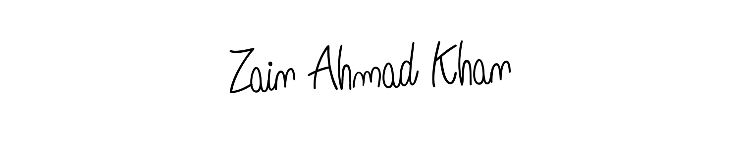 Check out images of Autograph of Zain Ahmad Khan name. Actor Zain Ahmad Khan Signature Style. Angelique-Rose-font-FFP is a professional sign style online. Zain Ahmad Khan signature style 5 images and pictures png