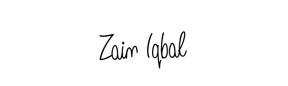 Create a beautiful signature design for name Zain Iqbal. With this signature (Angelique-Rose-font-FFP) fonts, you can make a handwritten signature for free. Zain Iqbal signature style 5 images and pictures png