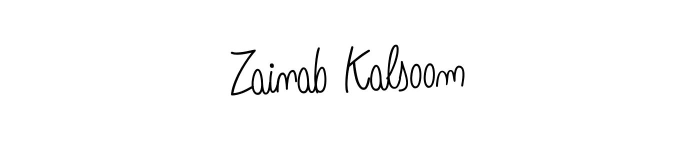 Check out images of Autograph of Zainab Kalsoom name. Actor Zainab Kalsoom Signature Style. Angelique-Rose-font-FFP is a professional sign style online. Zainab Kalsoom signature style 5 images and pictures png