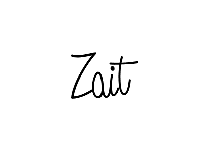 The best way (Angelique-Rose-font-FFP) to make a short signature is to pick only two or three words in your name. The name Zait include a total of six letters. For converting this name. Zait signature style 5 images and pictures png