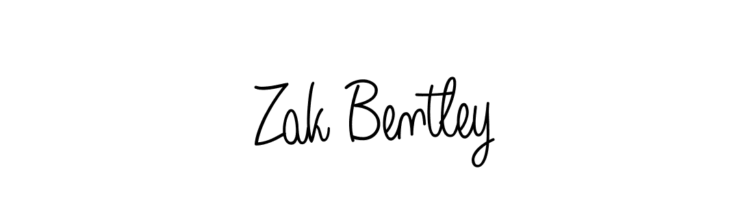 Create a beautiful signature design for name Zak Bentley. With this signature (Angelique-Rose-font-FFP) fonts, you can make a handwritten signature for free. Zak Bentley signature style 5 images and pictures png