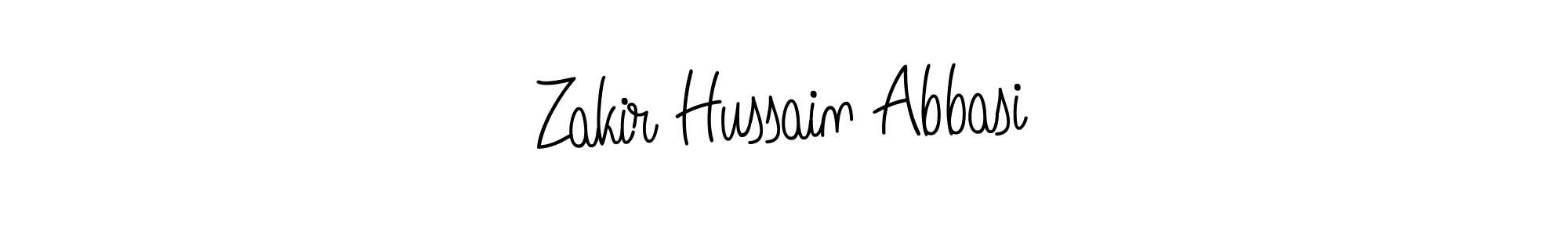 You can use this online signature creator to create a handwritten signature for the name Zakir Hussain Abbasi. This is the best online autograph maker. Zakir Hussain Abbasi signature style 5 images and pictures png