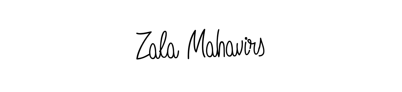 You can use this online signature creator to create a handwritten signature for the name Zala Mahavirs. This is the best online autograph maker. Zala Mahavirs signature style 5 images and pictures png