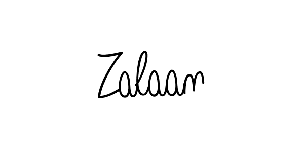 How to Draw Zalaan signature style? Angelique-Rose-font-FFP is a latest design signature styles for name Zalaan. Zalaan signature style 5 images and pictures png