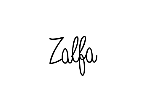 Also we have Zalfa name is the best signature style. Create professional handwritten signature collection using Angelique-Rose-font-FFP autograph style. Zalfa signature style 5 images and pictures png