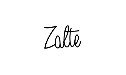 Make a beautiful signature design for name Zalte. Use this online signature maker to create a handwritten signature for free. Zalte signature style 5 images and pictures png
