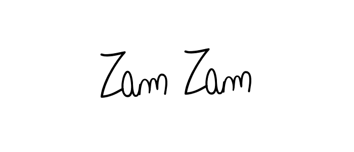 The best way (Angelique-Rose-font-FFP) to make a short signature is to pick only two or three words in your name. The name Zam Zam include a total of six letters. For converting this name. Zam Zam signature style 5 images and pictures png