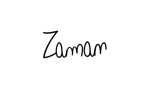 Use a signature maker to create a handwritten signature online. With this signature software, you can design (Angelique-Rose-font-FFP) your own signature for name Zaman. Zaman signature style 5 images and pictures png