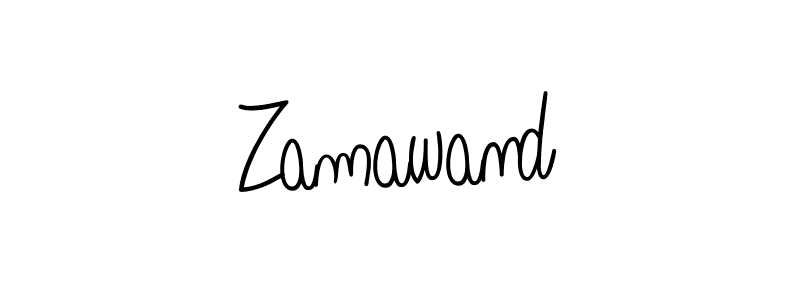 The best way (Angelique-Rose-font-FFP) to make a short signature is to pick only two or three words in your name. The name Zamawand include a total of six letters. For converting this name. Zamawand signature style 5 images and pictures png