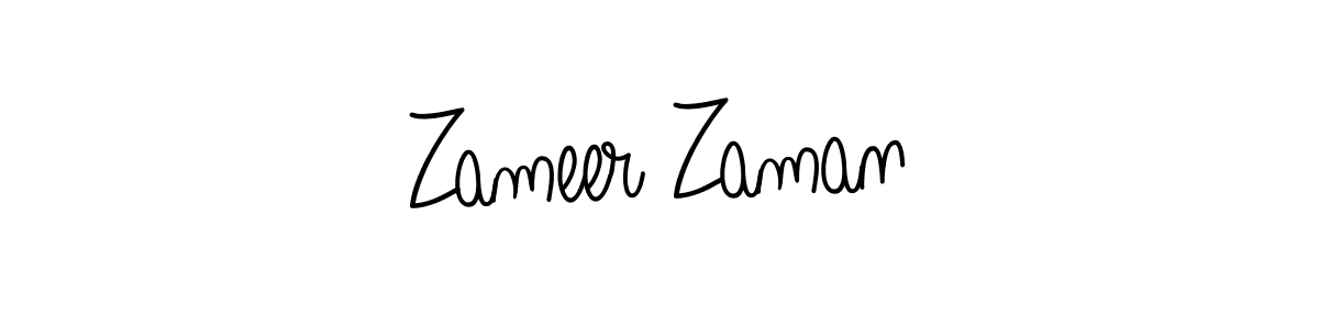 Best and Professional Signature Style for Zameer Zaman. Angelique-Rose-font-FFP Best Signature Style Collection. Zameer Zaman signature style 5 images and pictures png