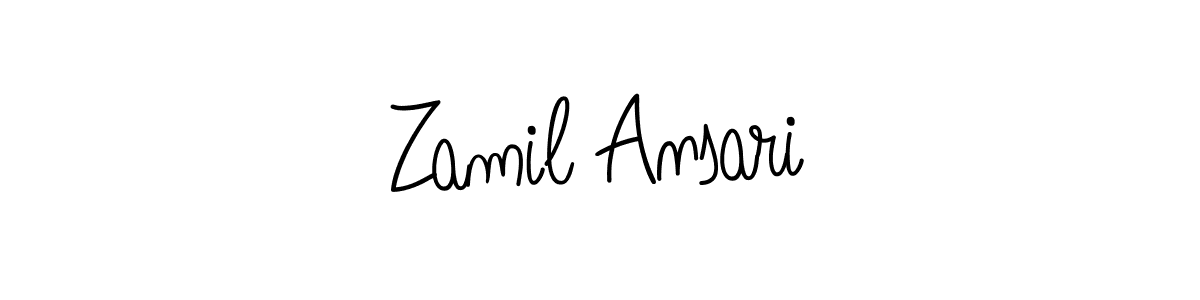 You can use this online signature creator to create a handwritten signature for the name Zamil Ansari. This is the best online autograph maker. Zamil Ansari signature style 5 images and pictures png