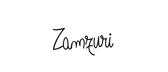 You should practise on your own different ways (Angelique-Rose-font-FFP) to write your name (Zamzuri) in signature. don't let someone else do it for you. Zamzuri signature style 5 images and pictures png