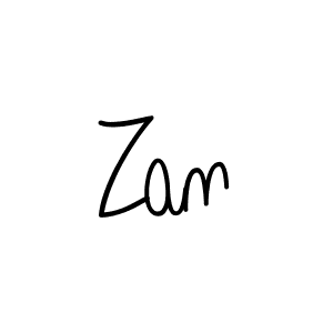 Make a beautiful signature design for name Zan. Use this online signature maker to create a handwritten signature for free. Zan signature style 5 images and pictures png